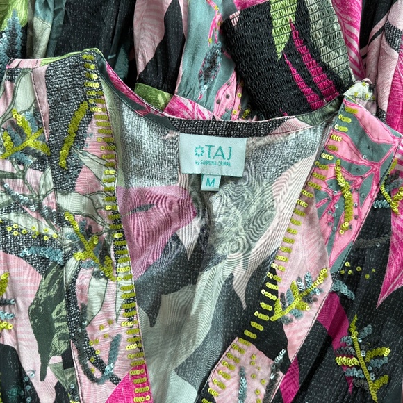 Taj by Sabrina Crippa Silk Dress - Picture 7 of 7